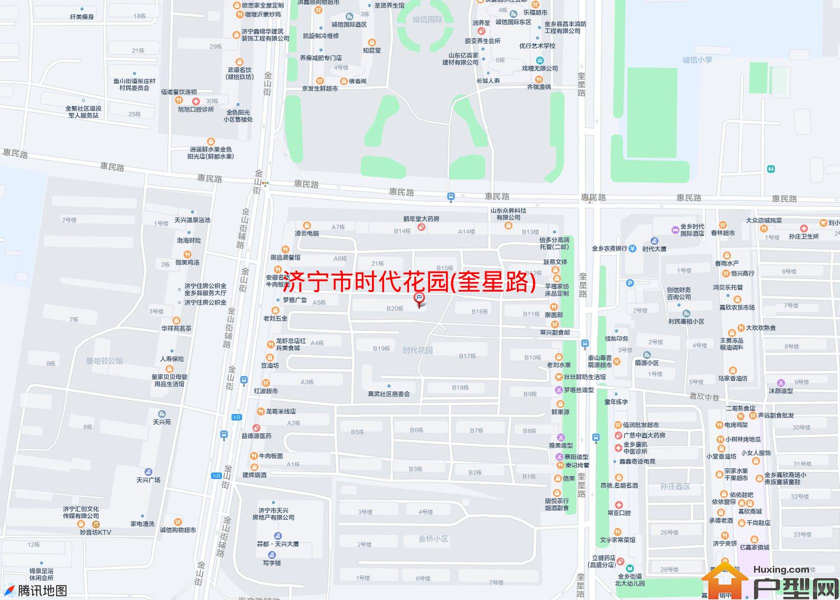 时代花园(奎星路)小区 - 户型网
