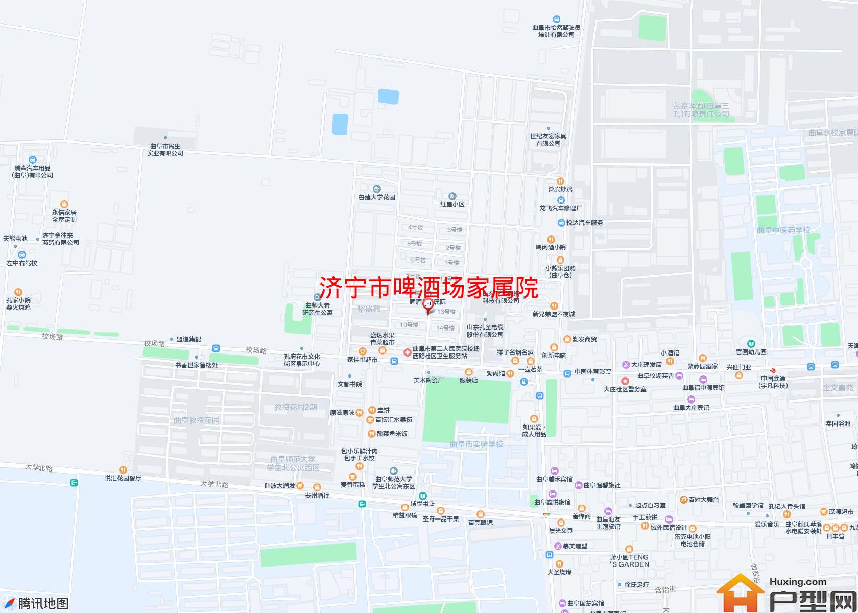 啤酒场家属院小区 - 户型网