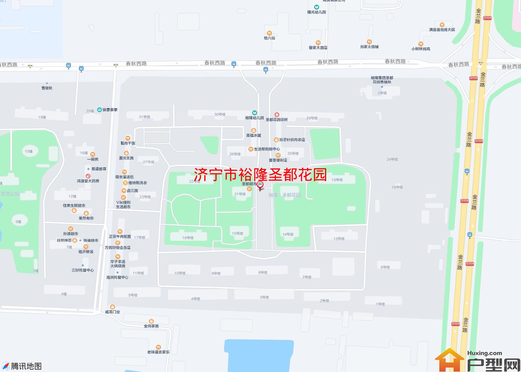 裕隆圣都花园小区 - 户型网