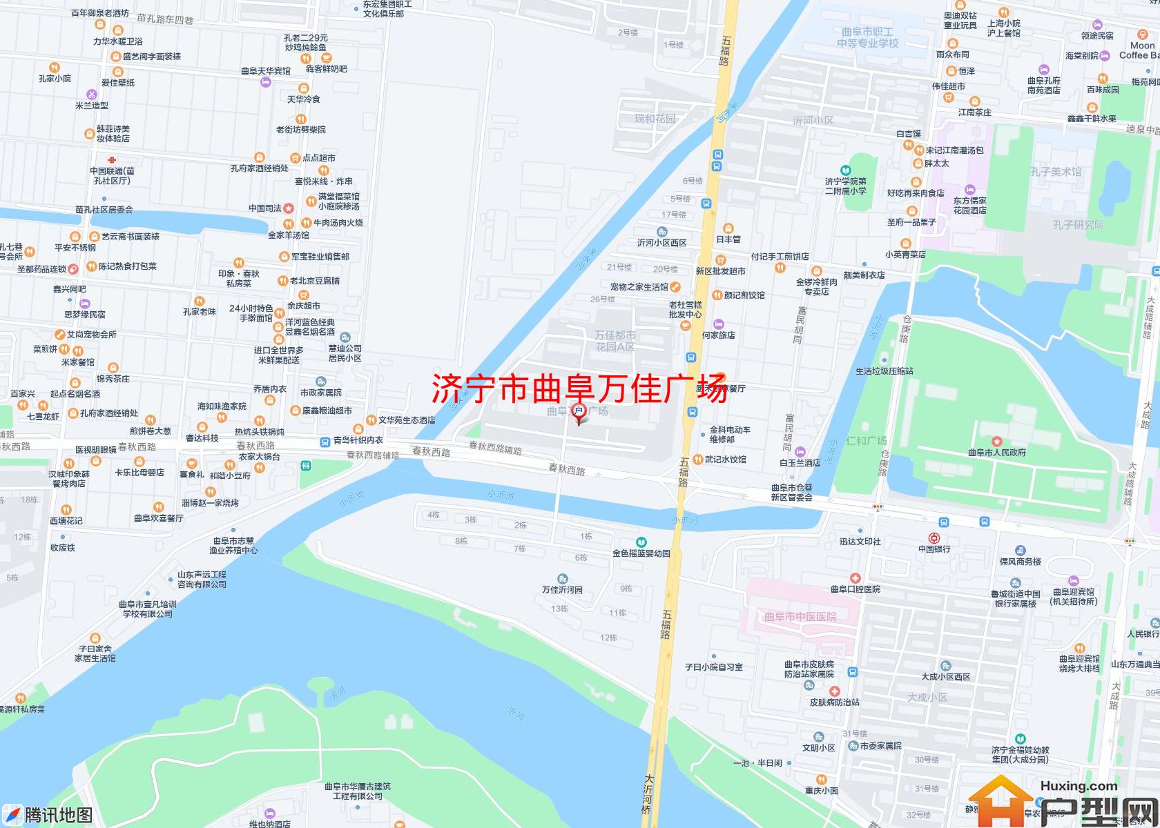 曲阜万佳广场小区 - 户型网