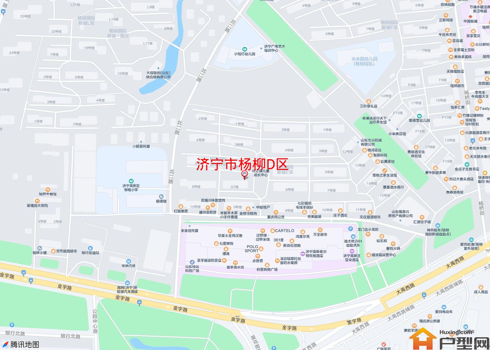 杨柳D区小区 - 户型网