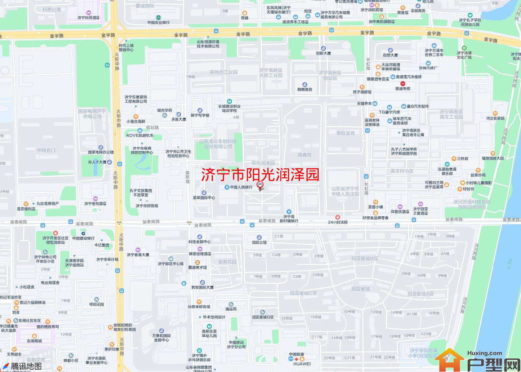 阳光润泽园小区 - 户型网