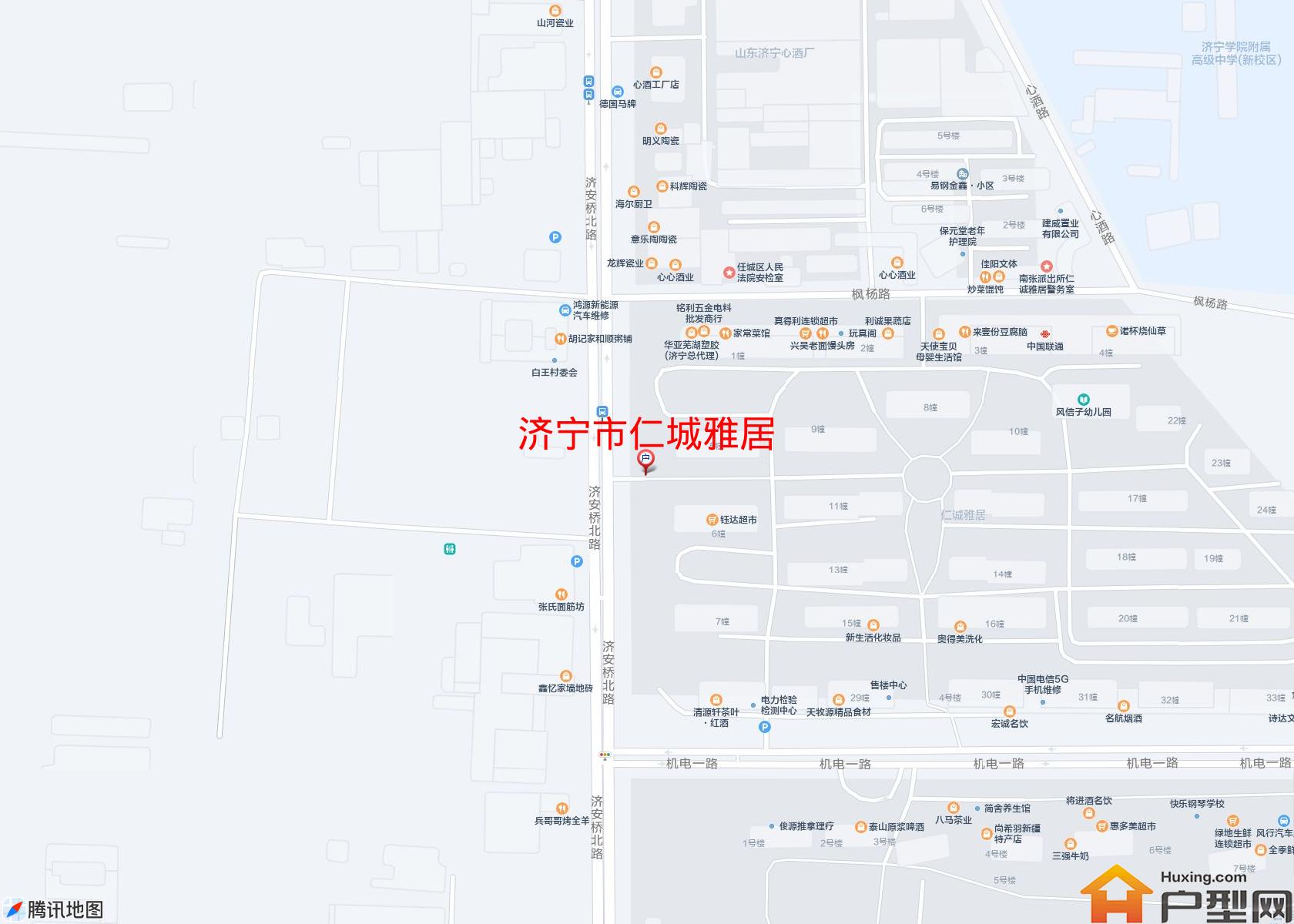 仁城雅居小区 - 户型网