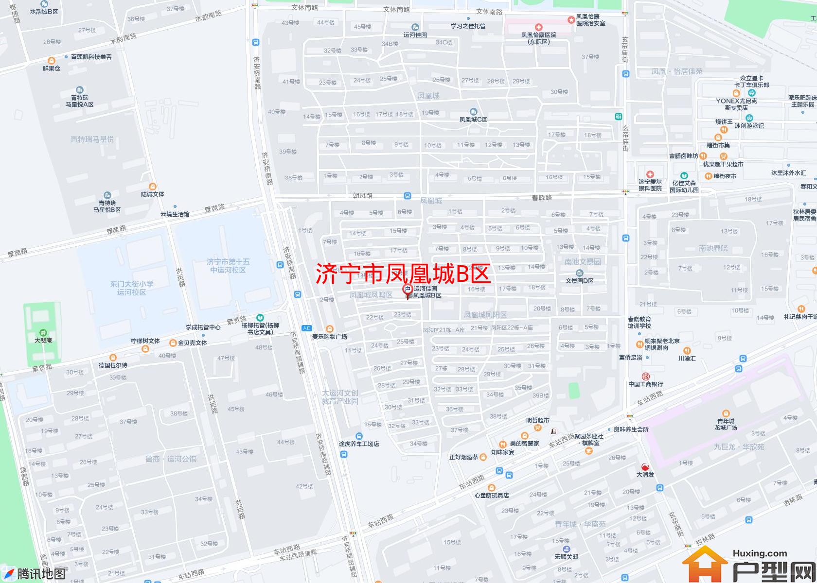 凤凰城B区小区 - 户型网