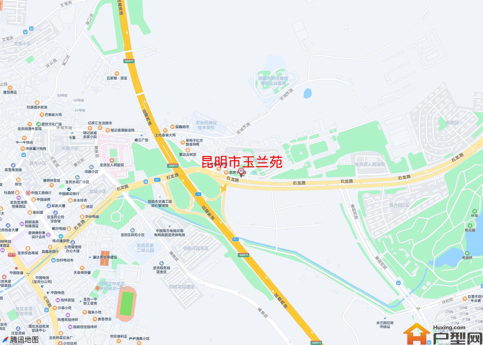 玉兰苑小区 - 户型网