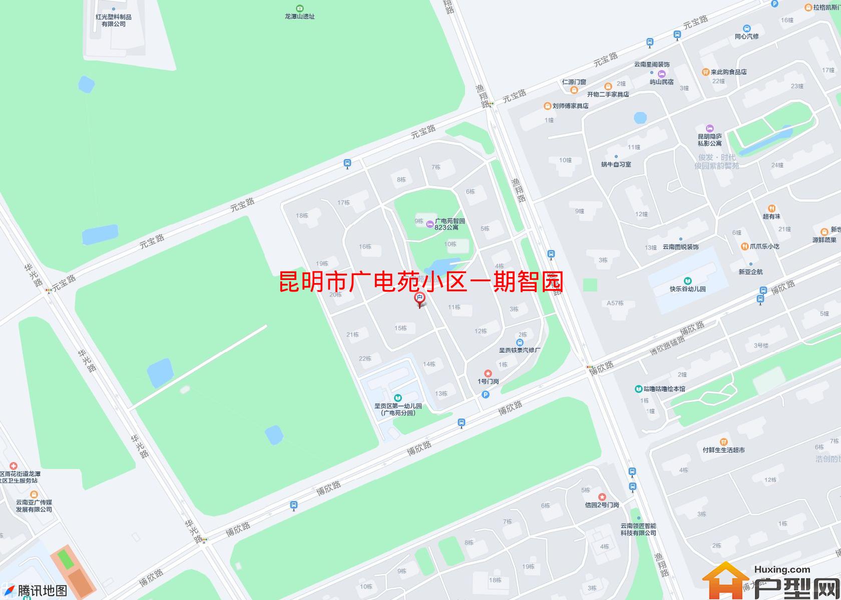 广电苑小区一期智园小区 - 户型网