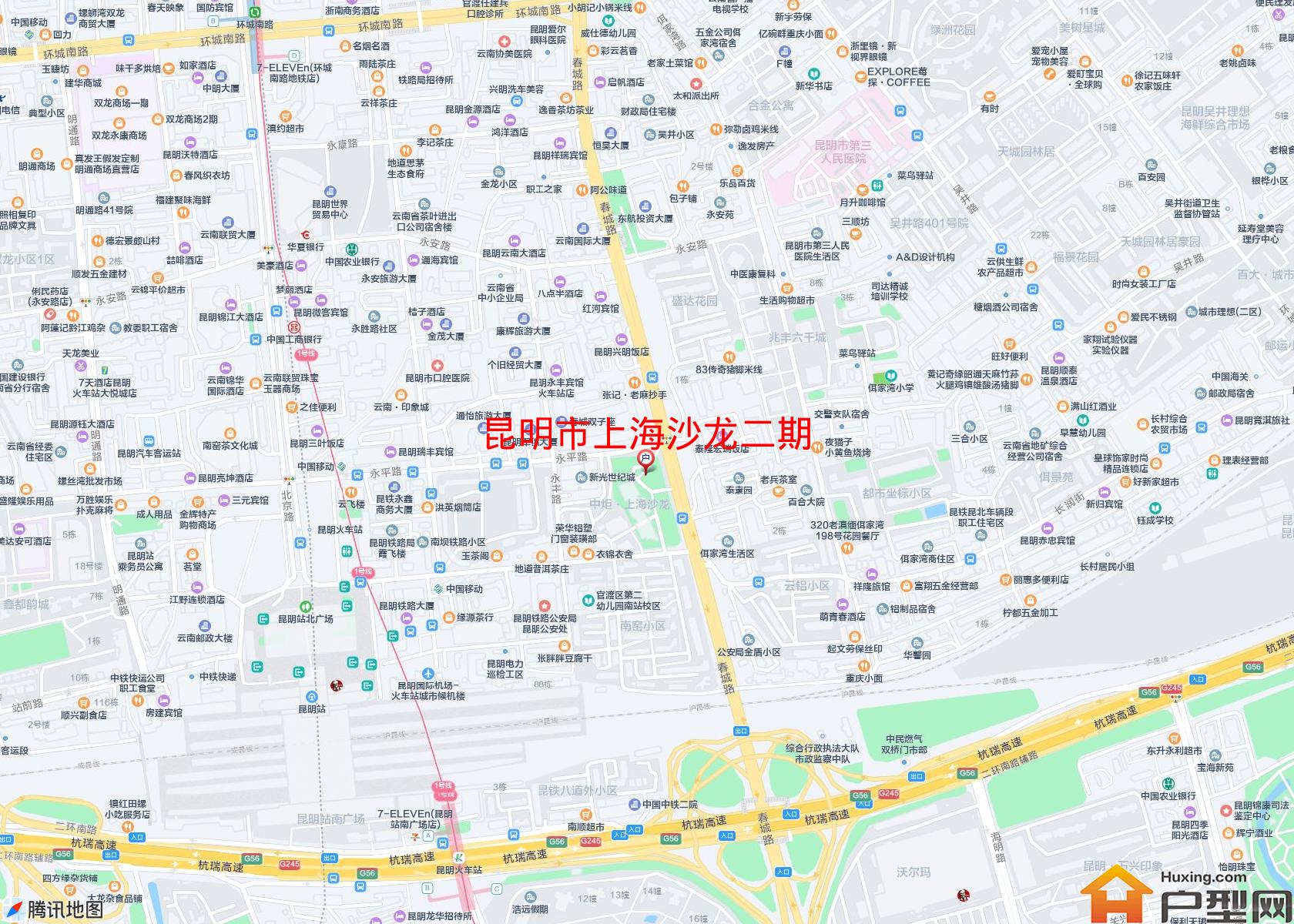 上海沙龙二期小区 - 户型网