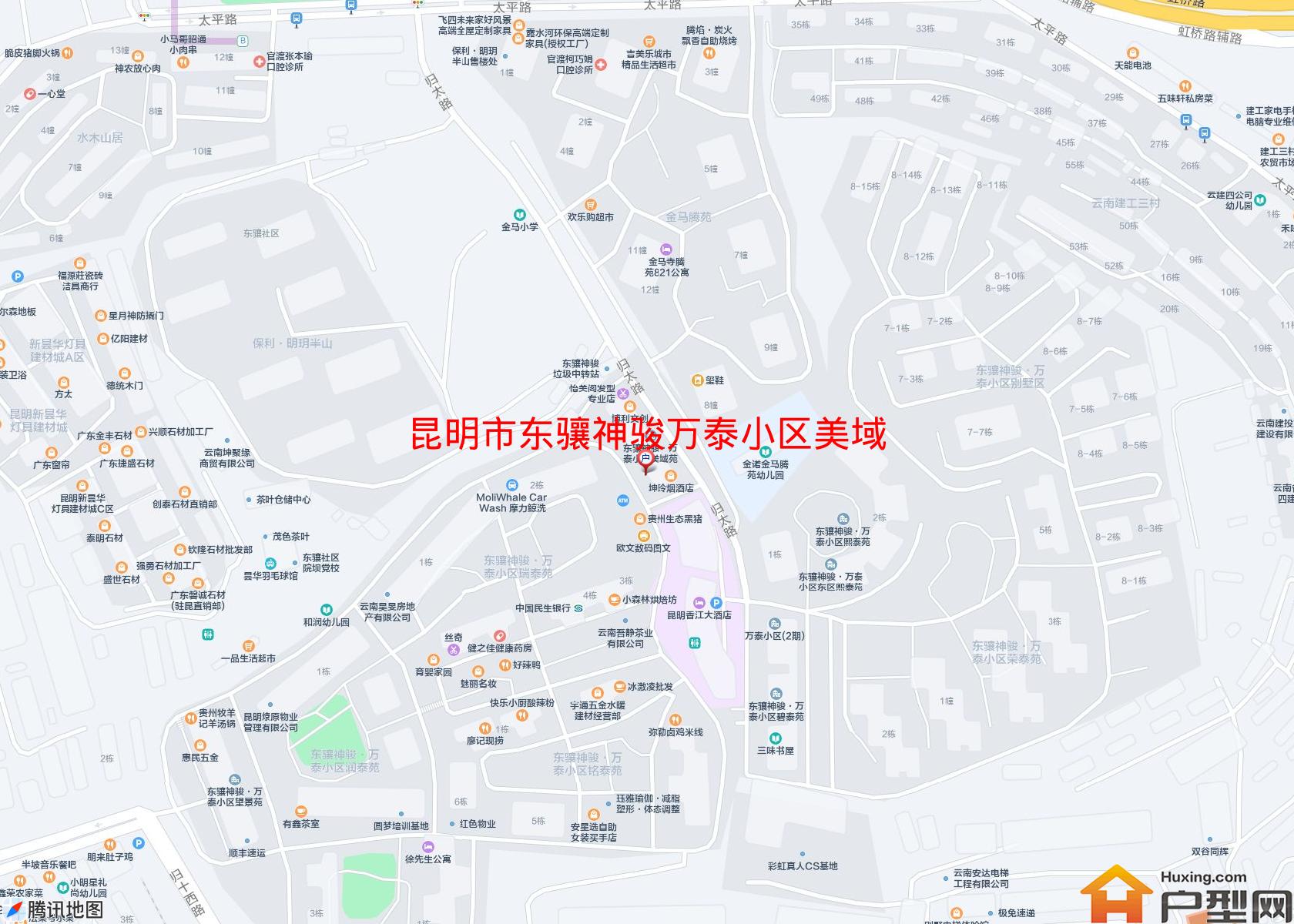 东骧神骏万泰小区美域苑小区 - 户型网