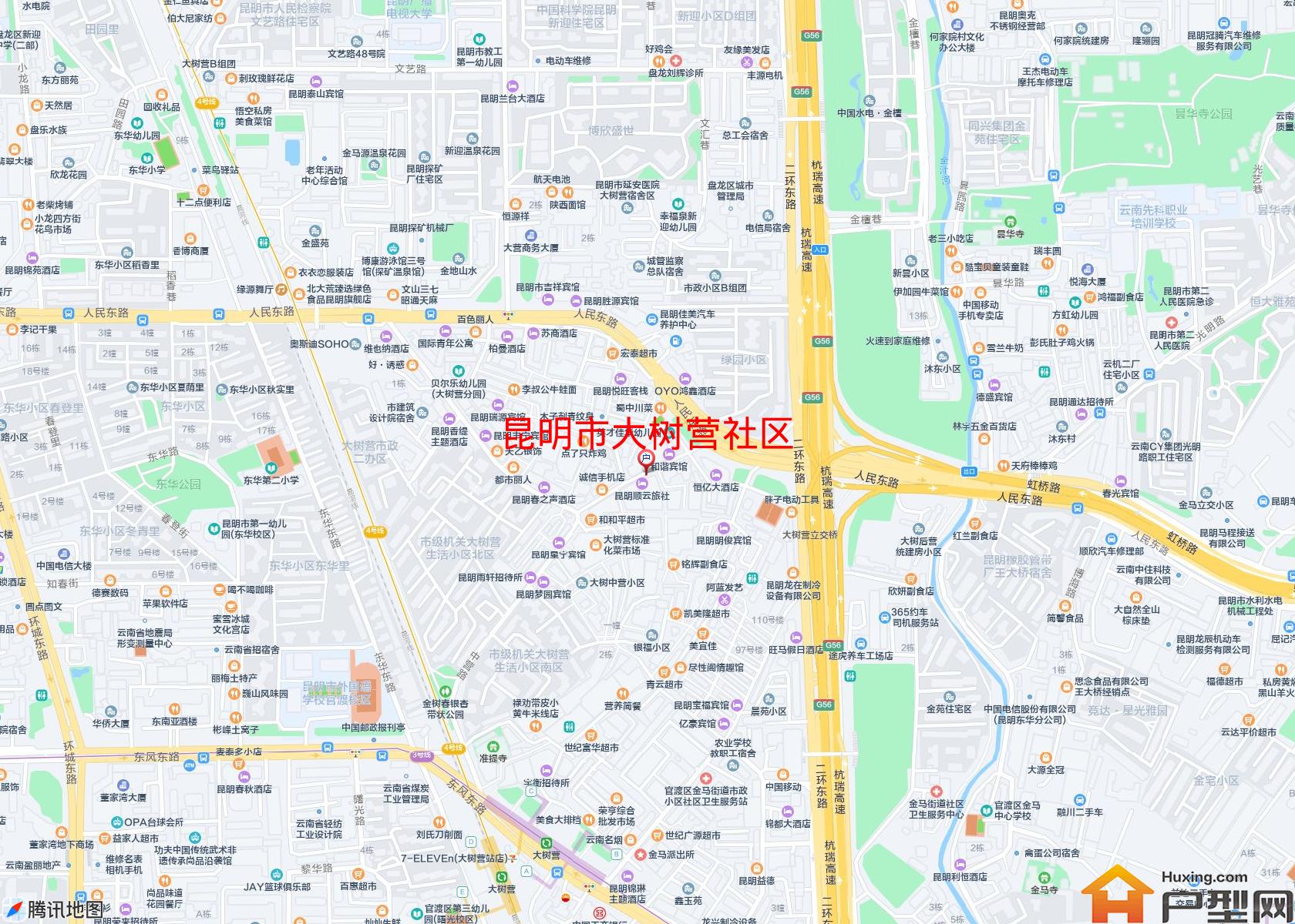 大树营社区小区 - 户型网