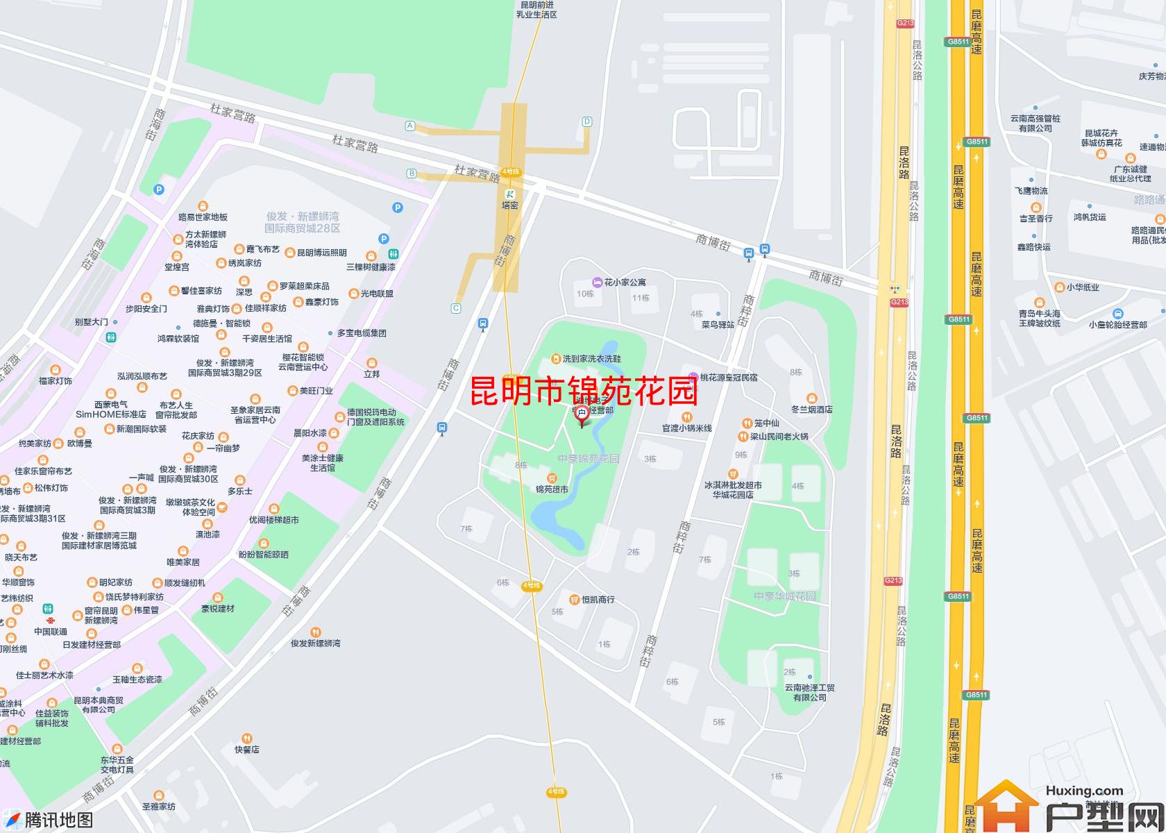 锦苑花园小区 - 户型网 锦苑花园小区 - 户型网