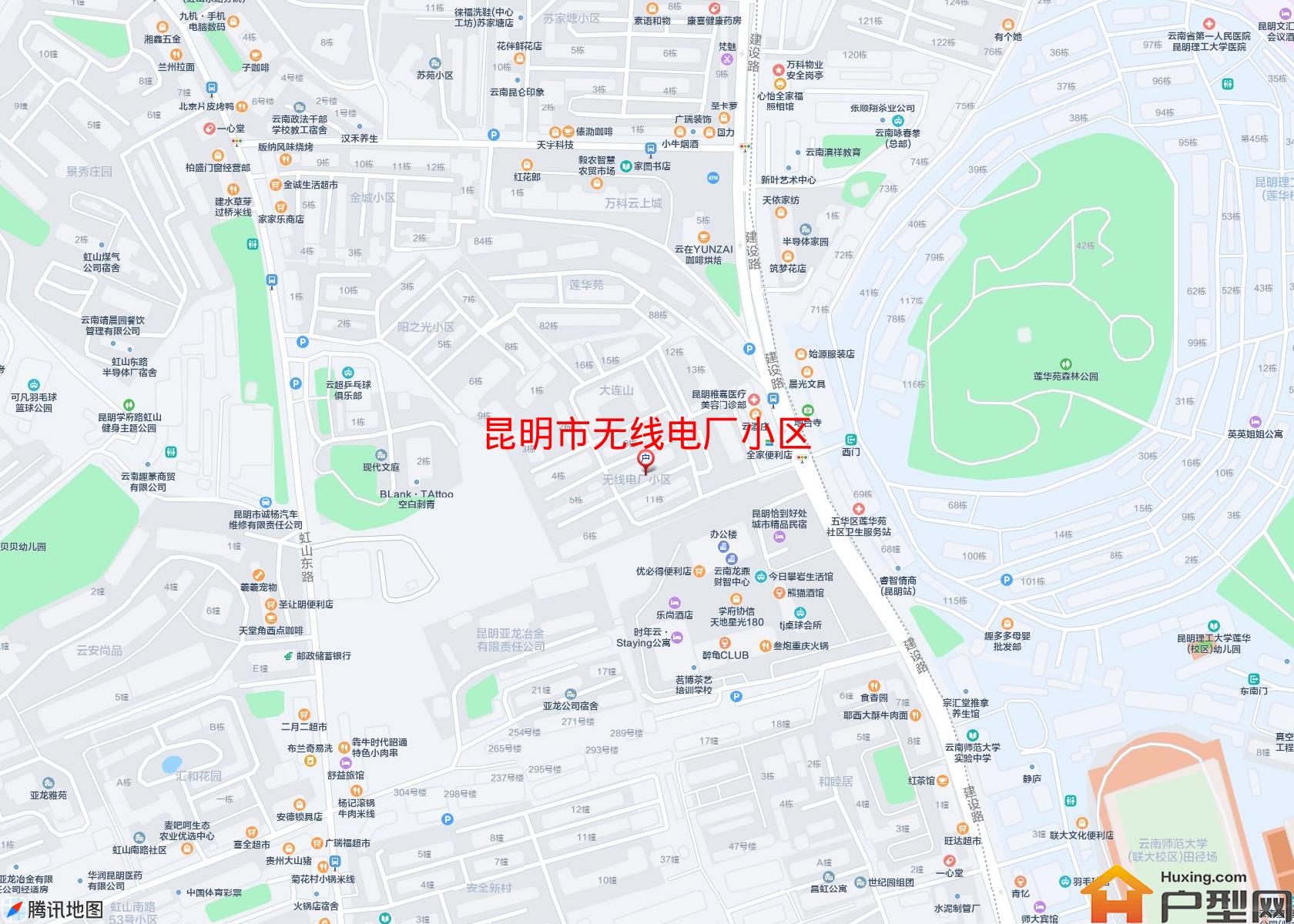 无线电厂小区小区 - 户型网