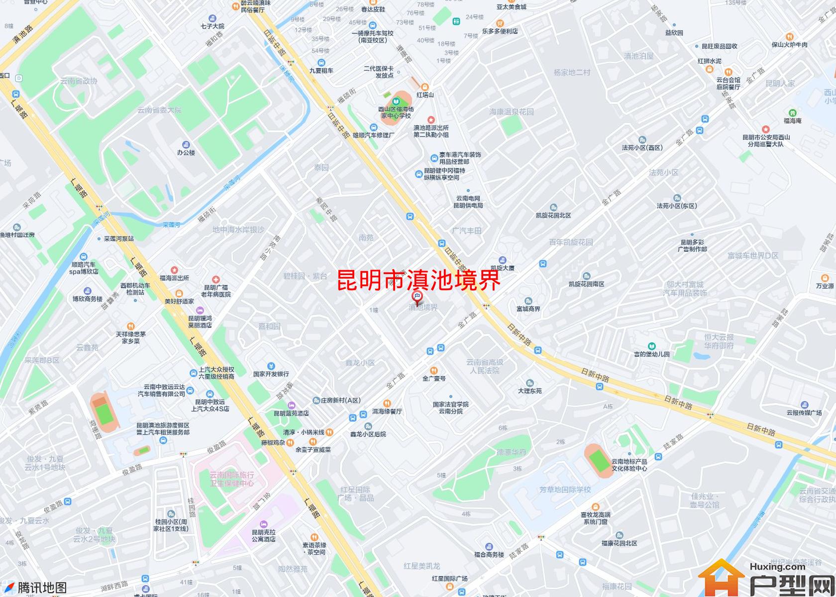滇池境界小区 - 户型网