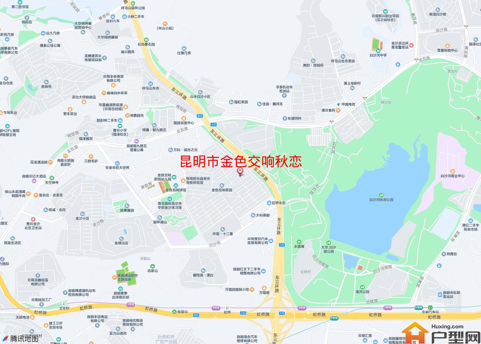 金色交响秋恋小区 - 户型网
