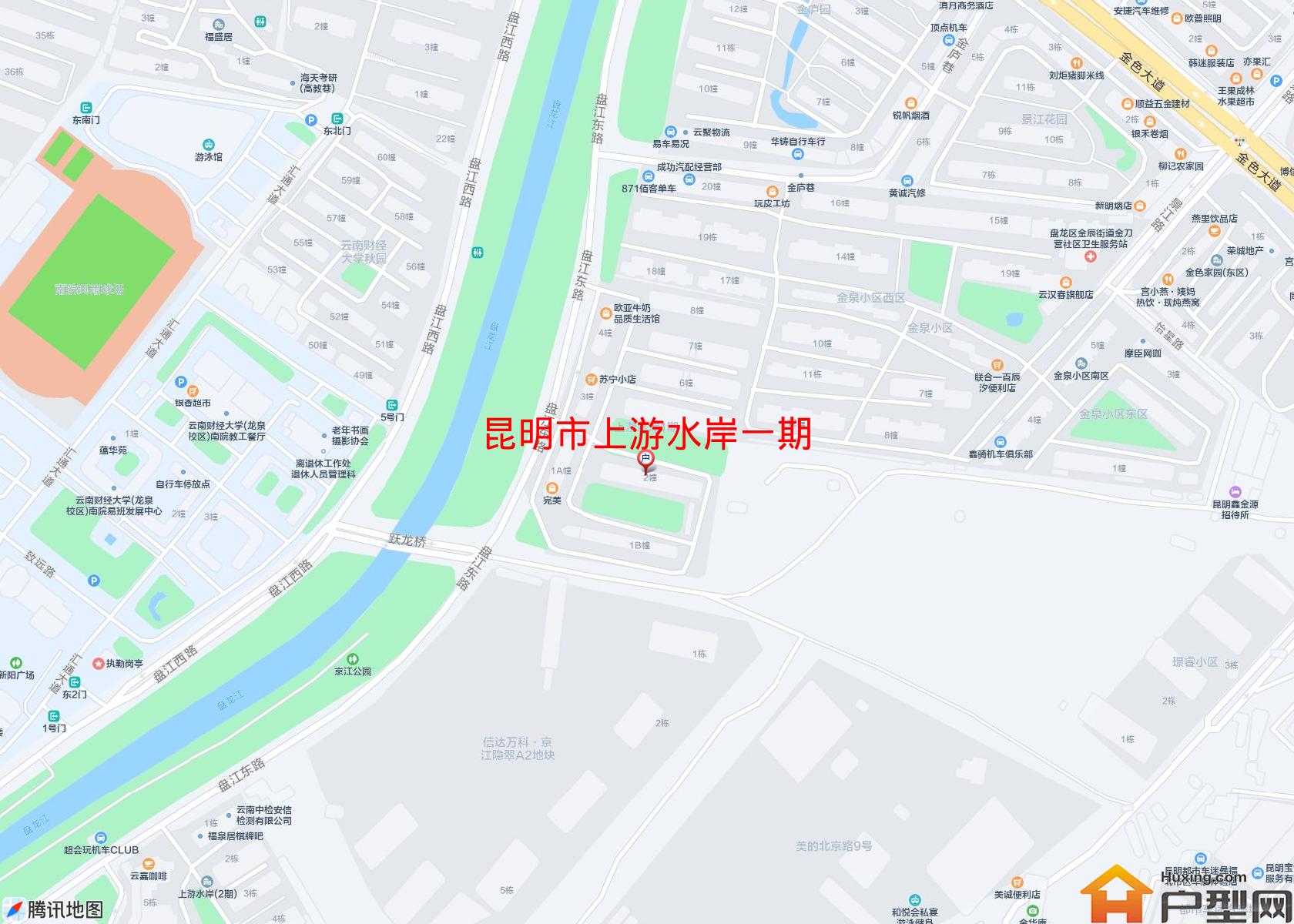 上游水岸一期小区 - 户型网