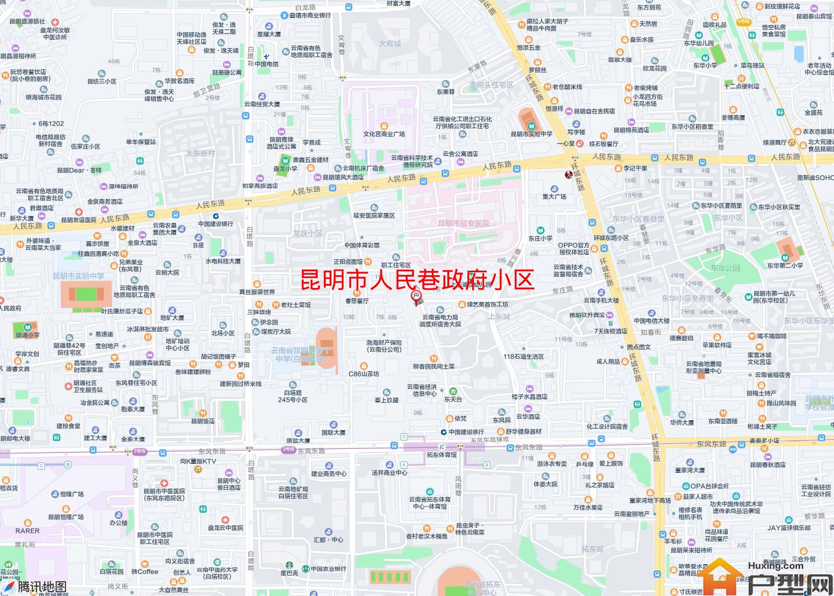 人民巷政府小区小区 - 户型网
