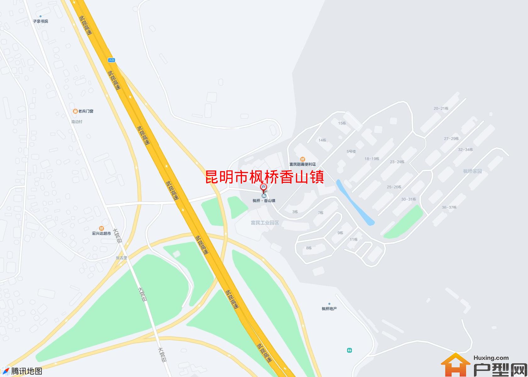 枫桥香山镇小区 - 户型网