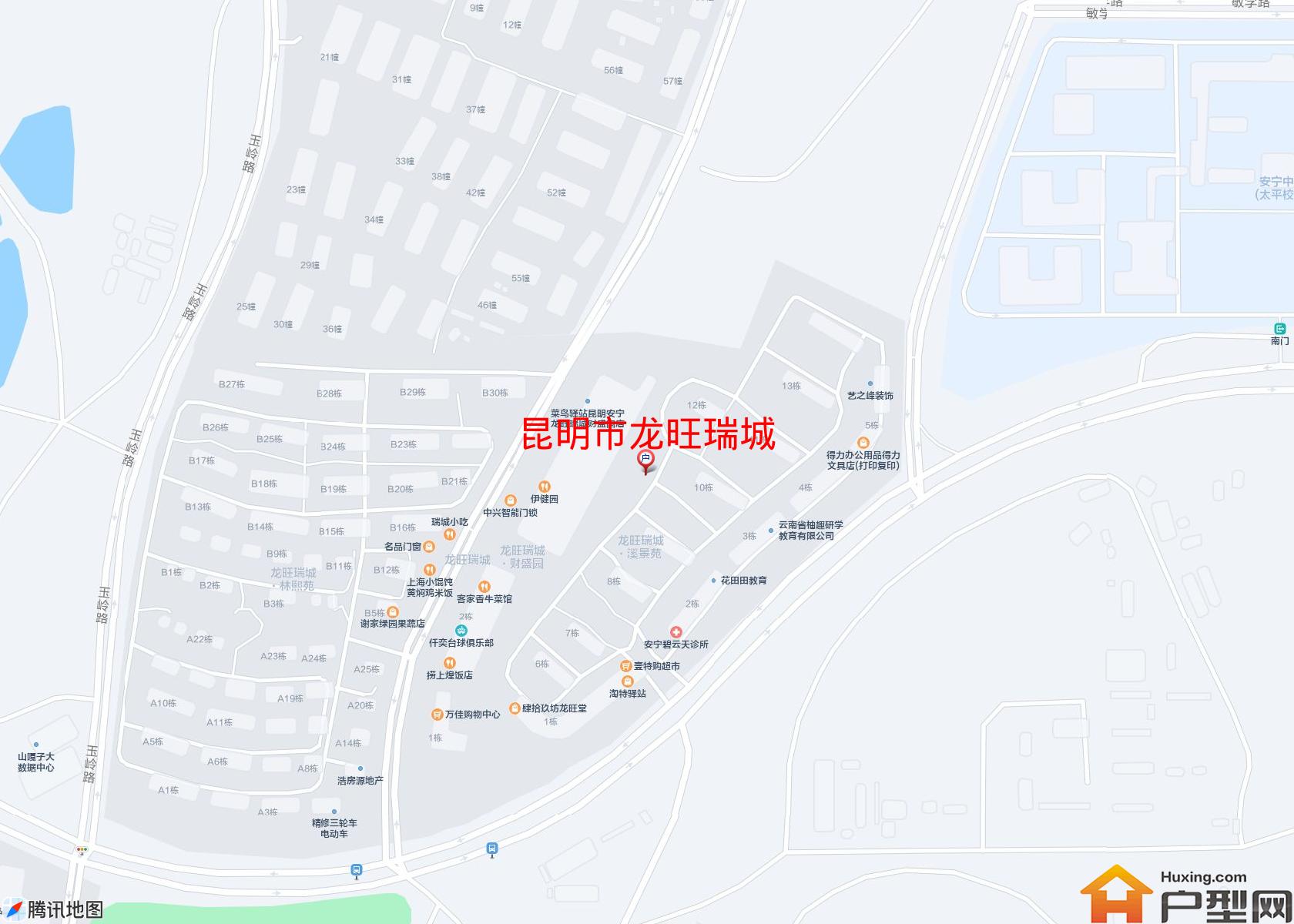 龙旺瑞城小区 - 户型网