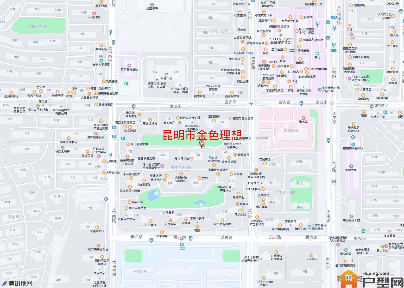 金色理想小区 - 户型网