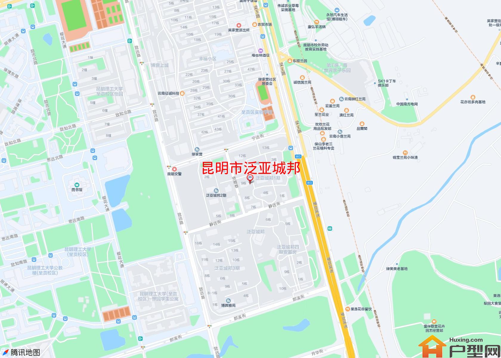 泛亚城邦小区 - 户型网