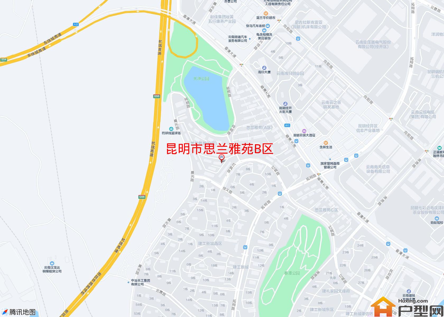 思兰雅苑B区小区 - 户型网