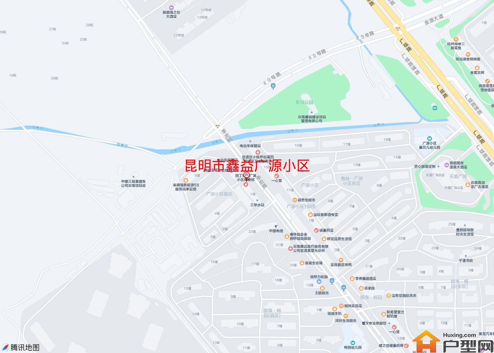 鑫益广源小区小区 - 户型网