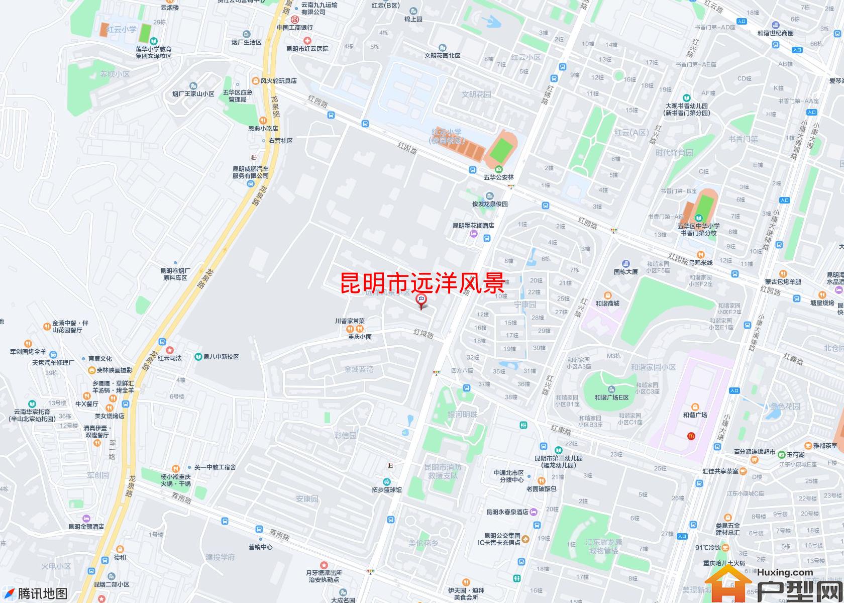 远洋风景小区 - 户型网