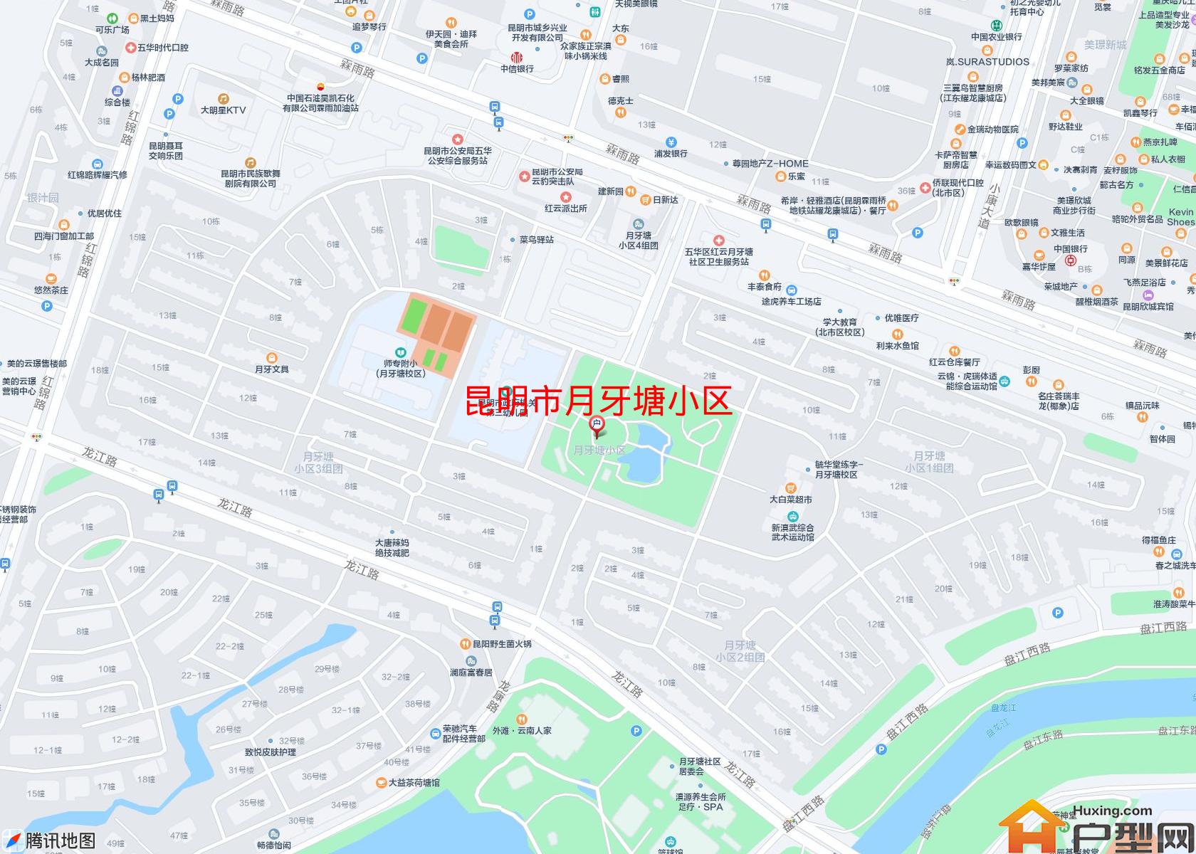 月牙塘小区小区 - 户型网