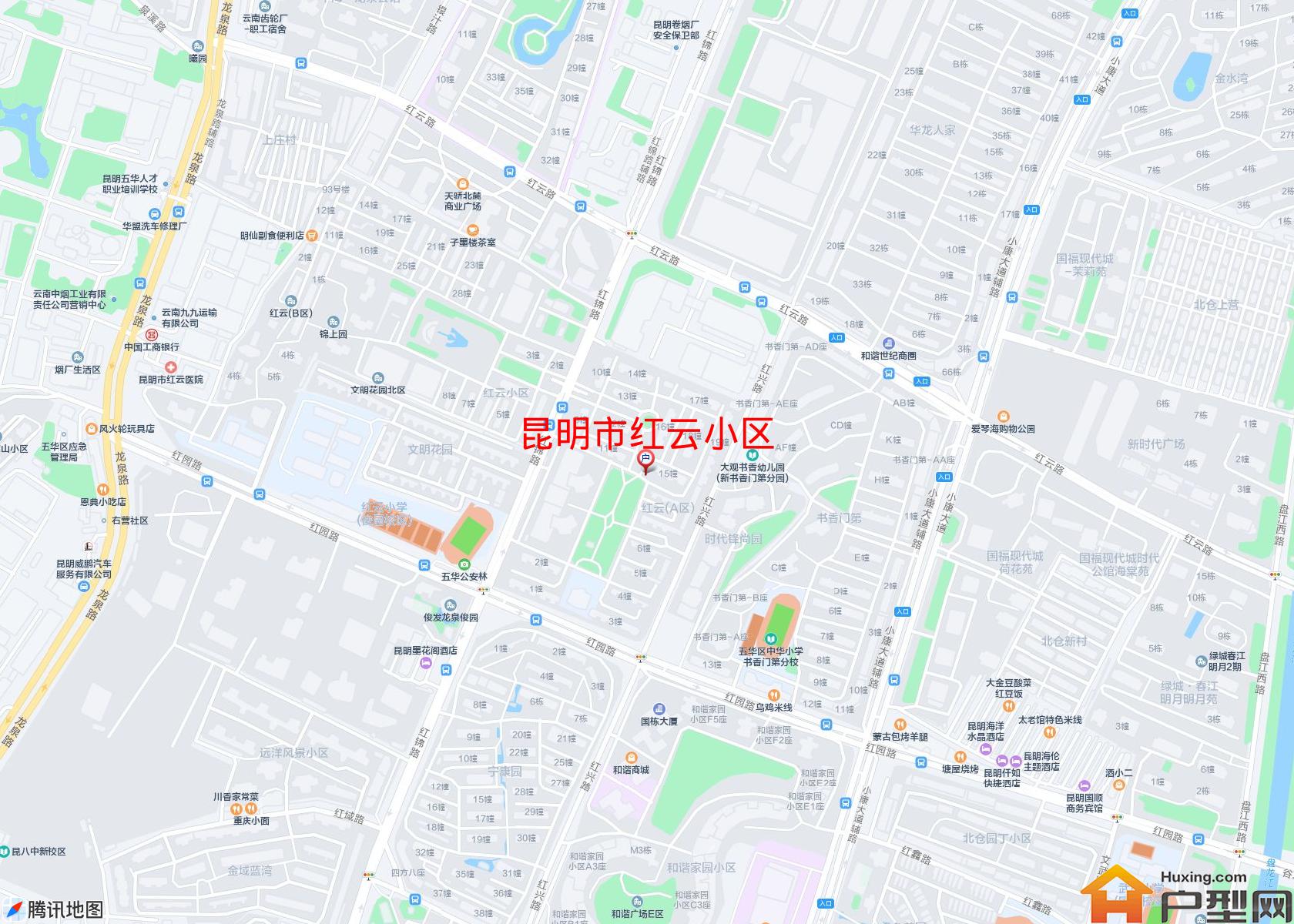 红云小区小区 - 户型网 红云小区小区 - 户型网