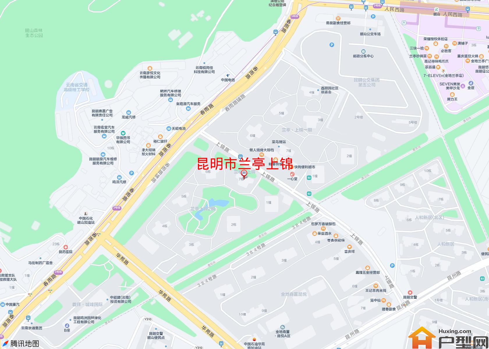 兰亭上锦小区 - 户型网