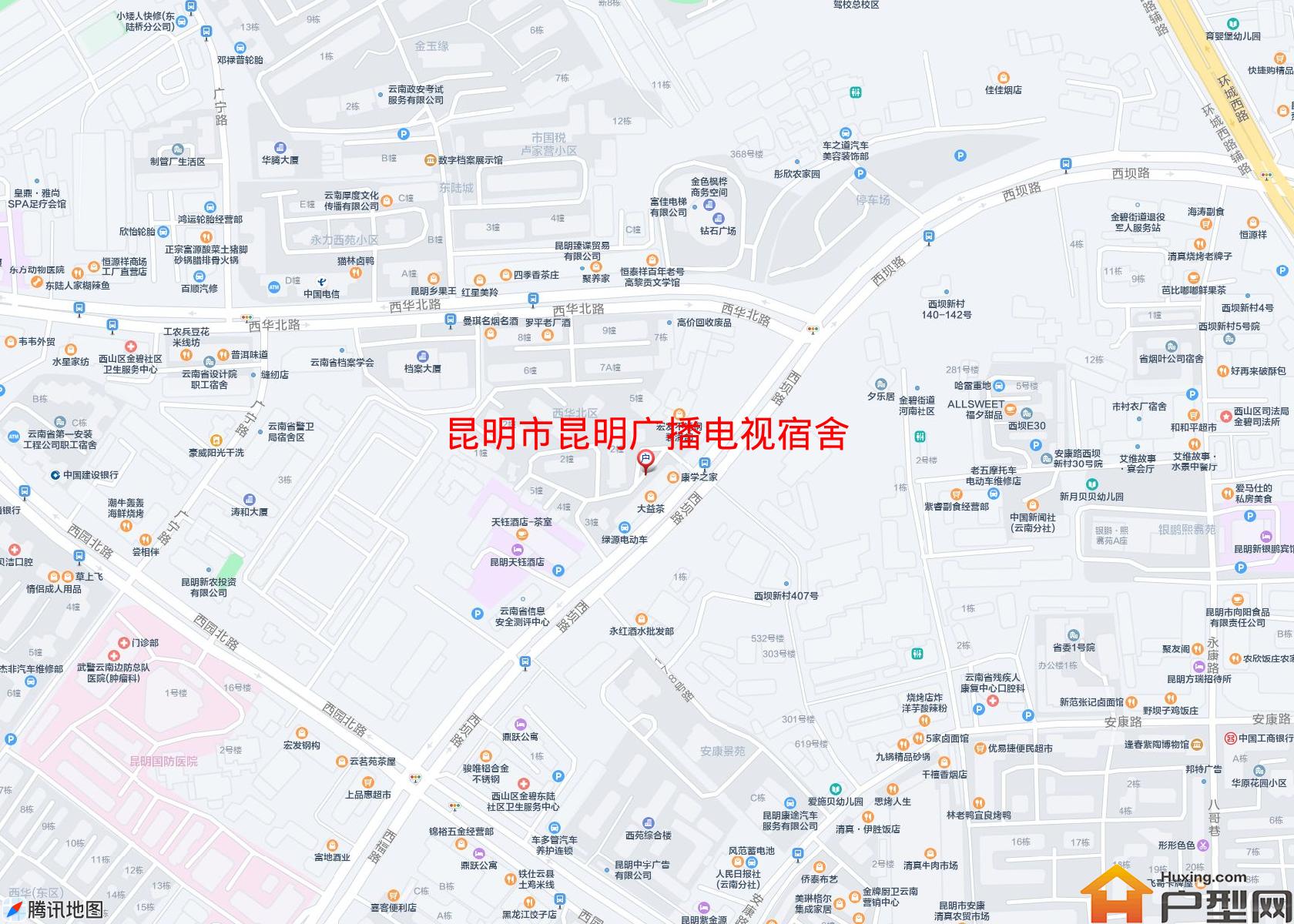 昆明广播电视宿舍小区 - 户型网