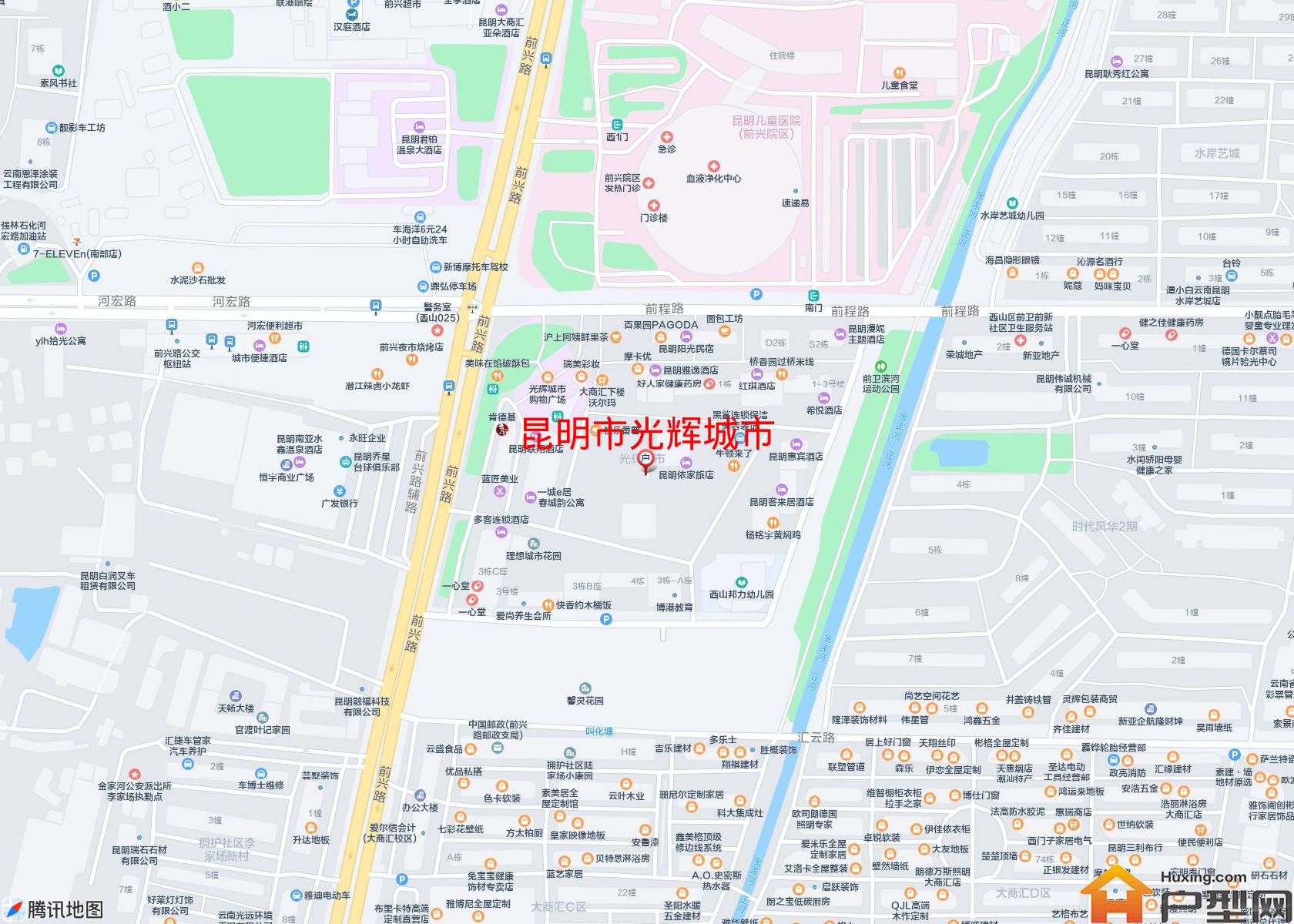 光辉城市小区 - 户型网