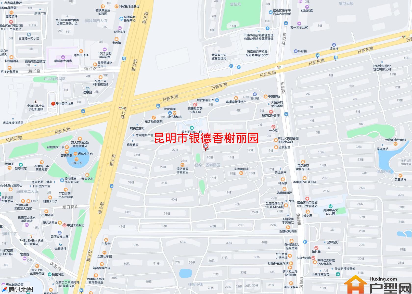 银德香榭丽园小区 - 户型网