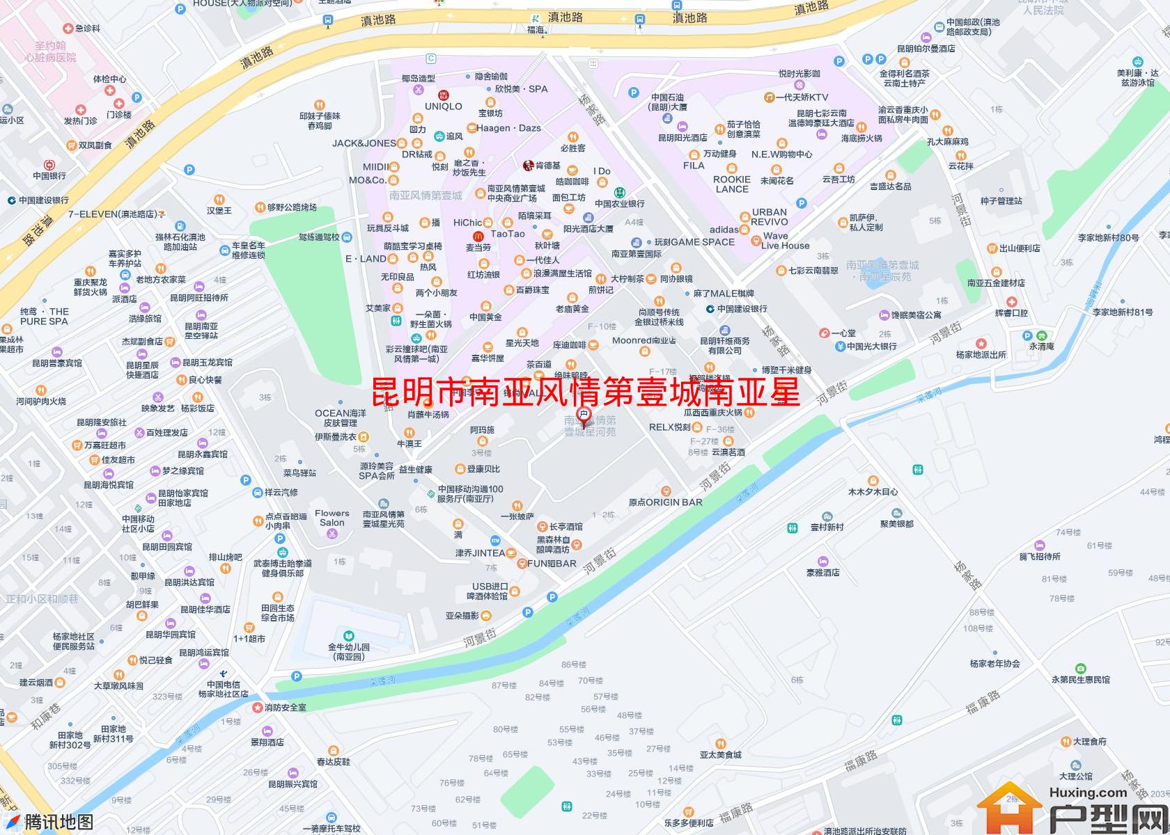 南亚风情第壹城南亚星河苑小区 - 户型网