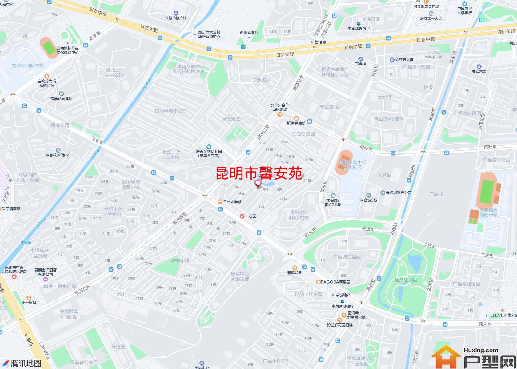 馨安苑小区 - 户型网