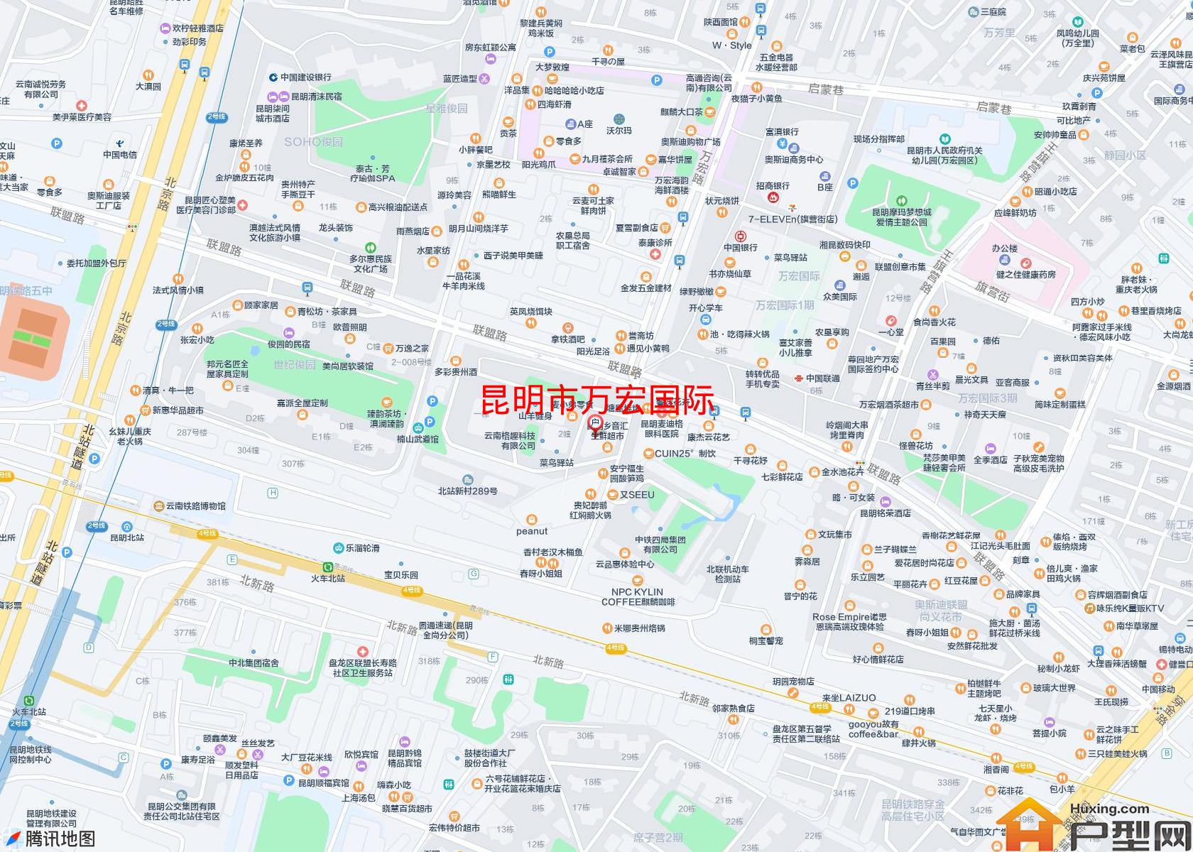 万宏国际小区 - 户型网