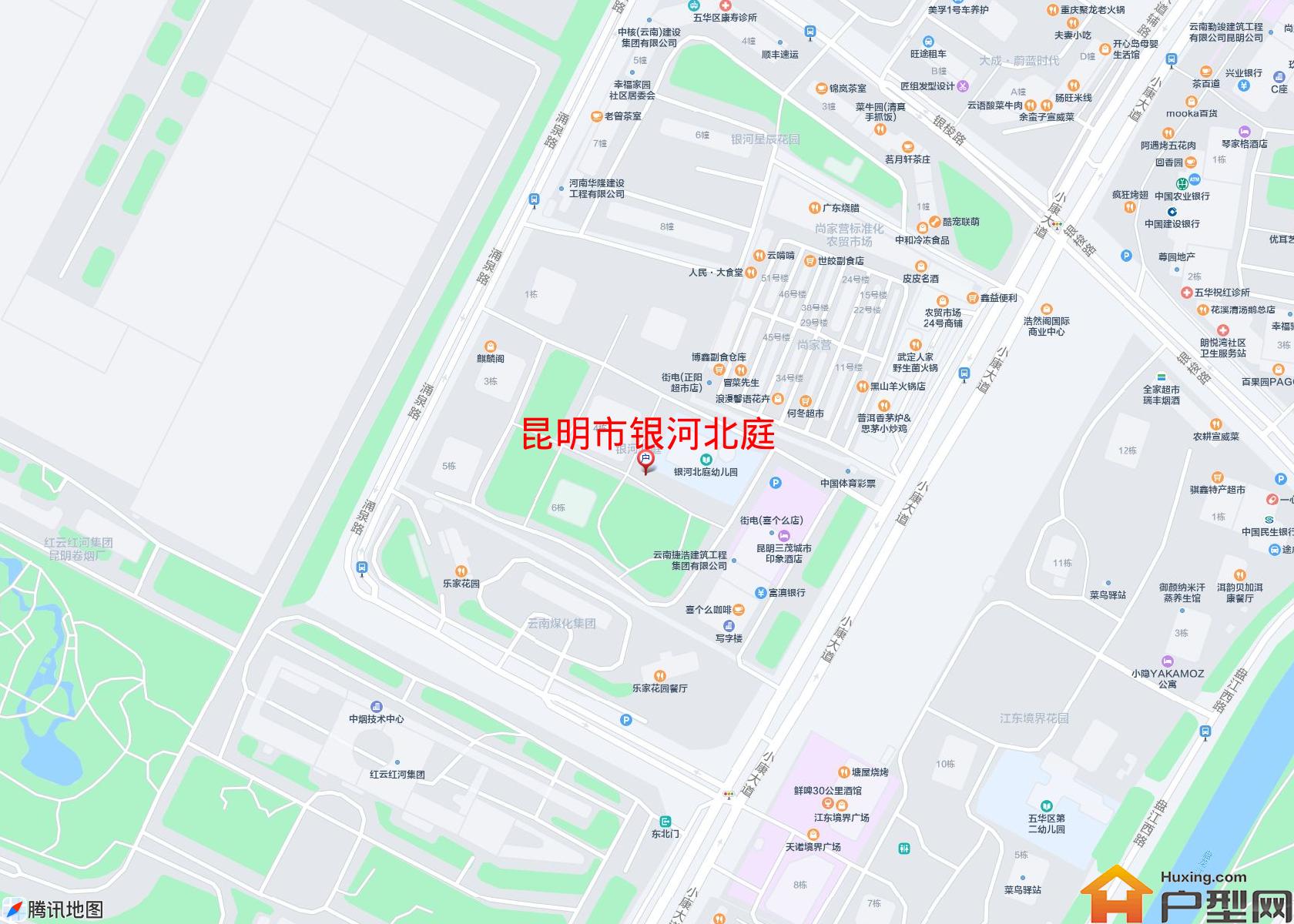 银河北庭小区 - 户型网 银河北庭小区 - 户型网