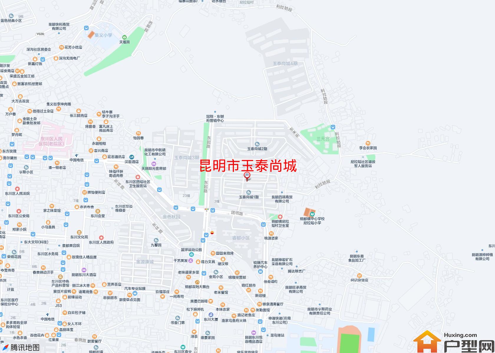 玉泰尚城小区 - 户型网