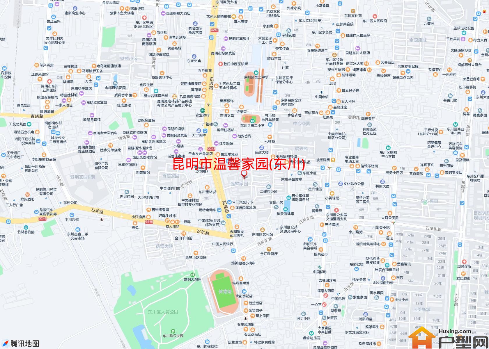 温馨家园(东川)小区 - 户型网