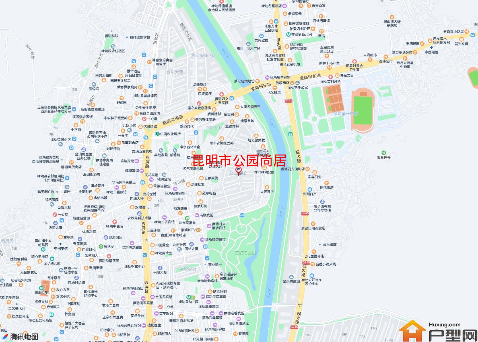 公园尚居小区 - 户型网