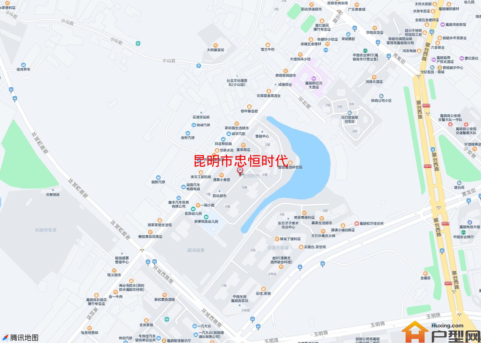 忠恒时代小区 - 户型网