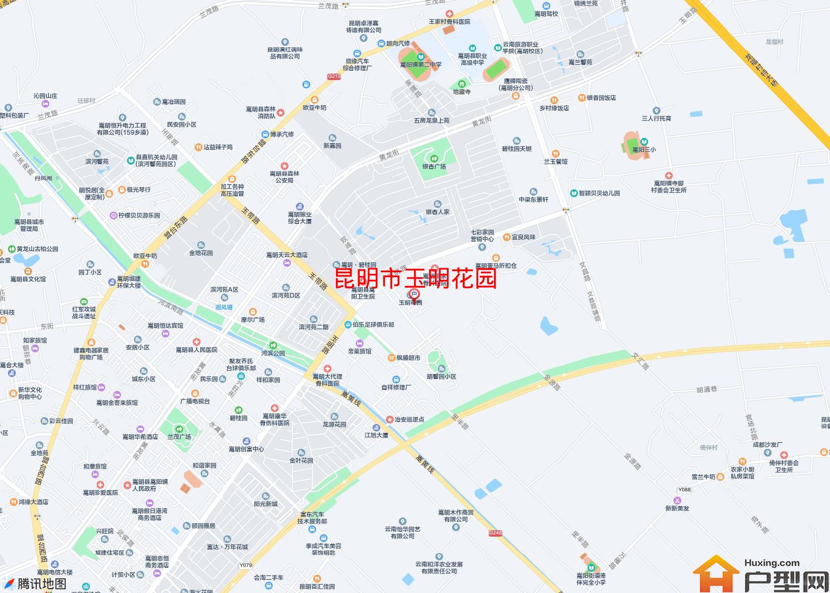 玉明花园小区 - 户型网