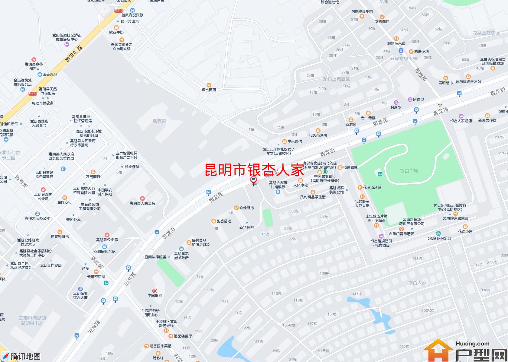 银杏人家小区 - 户型网