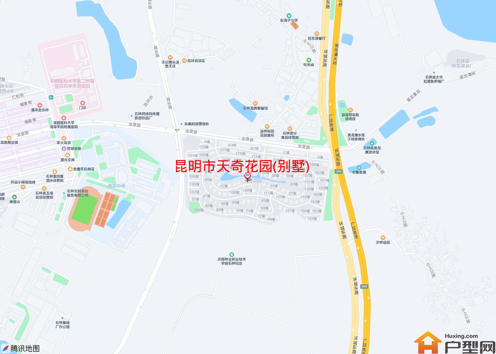 天奇花园(别墅)小区 - 户型网
