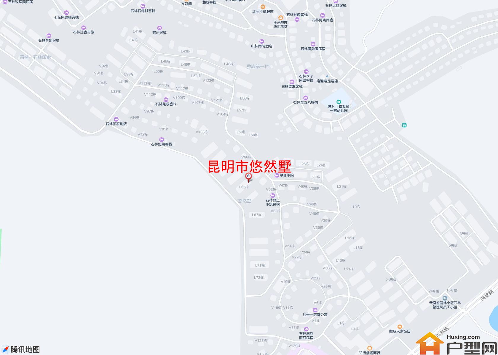 悠然墅小区 - 户型网