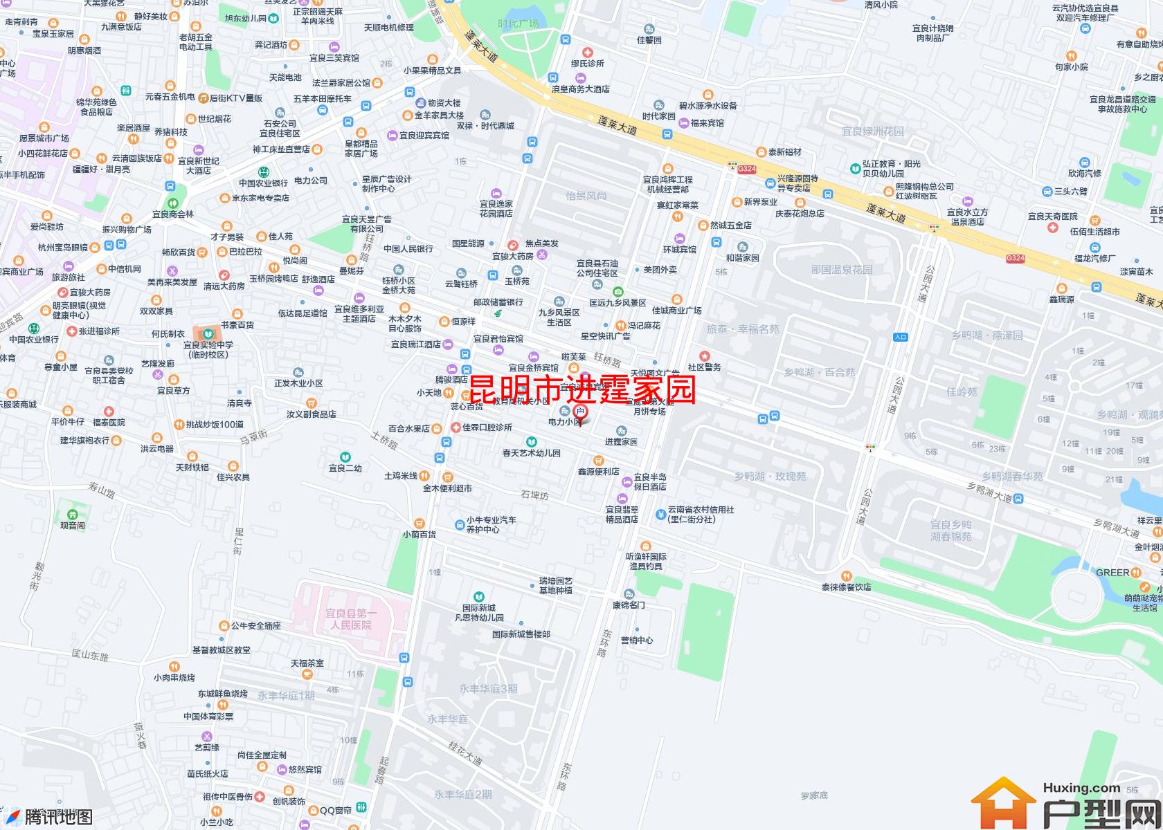 进霆家园小区 - 户型网