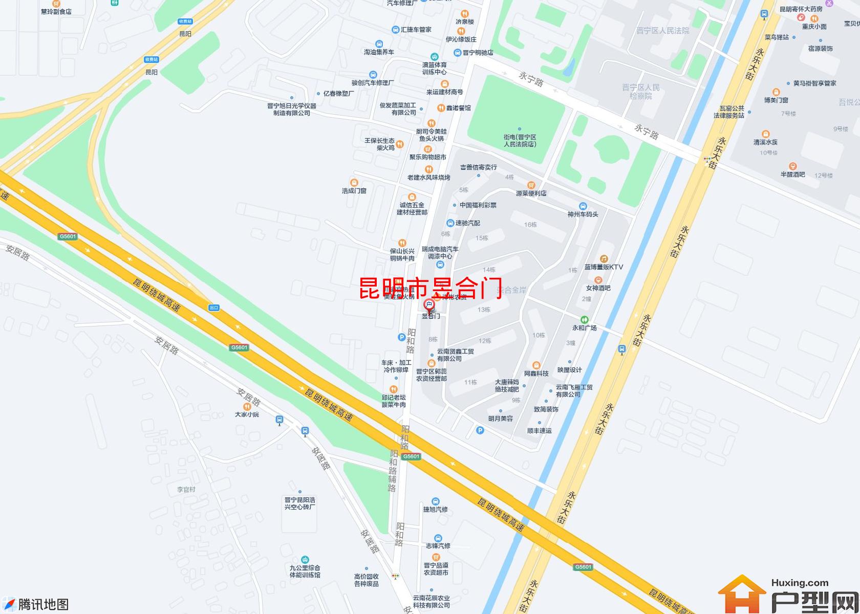 昱合门小区 - 户型网