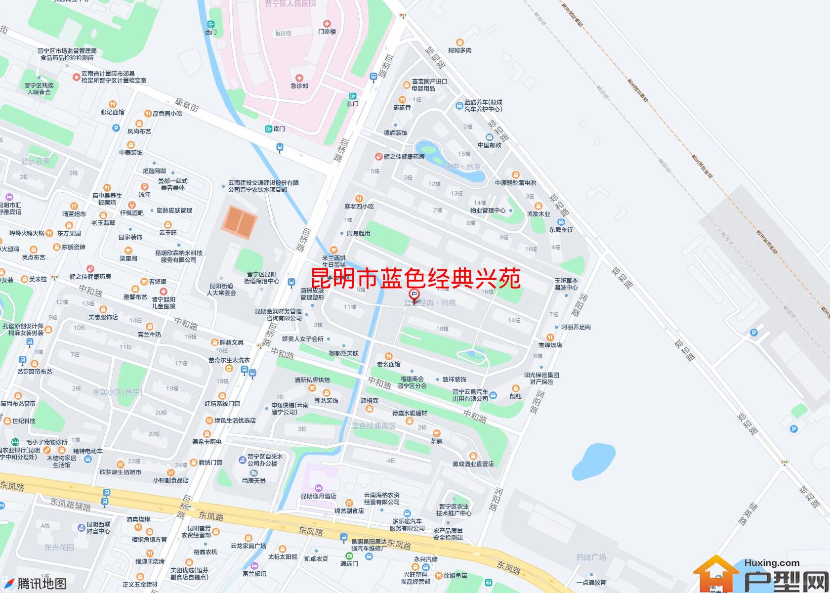 蓝色经典兴苑小区 - 户型网