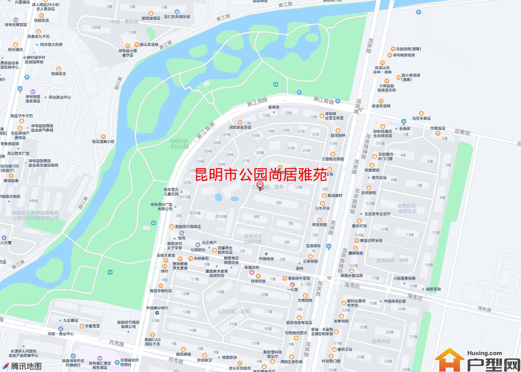 公园尚居雅苑小区 - 户型网