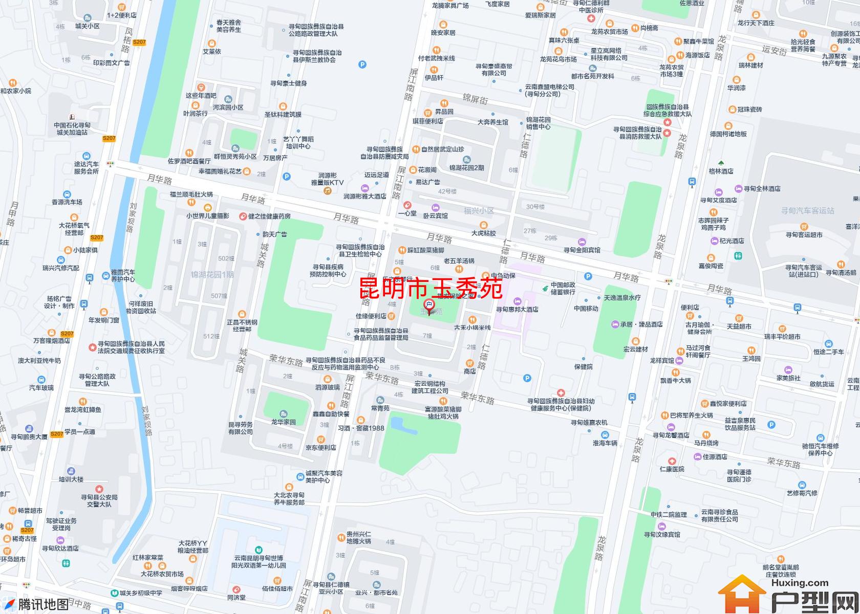 玉秀苑小区 - 户型网