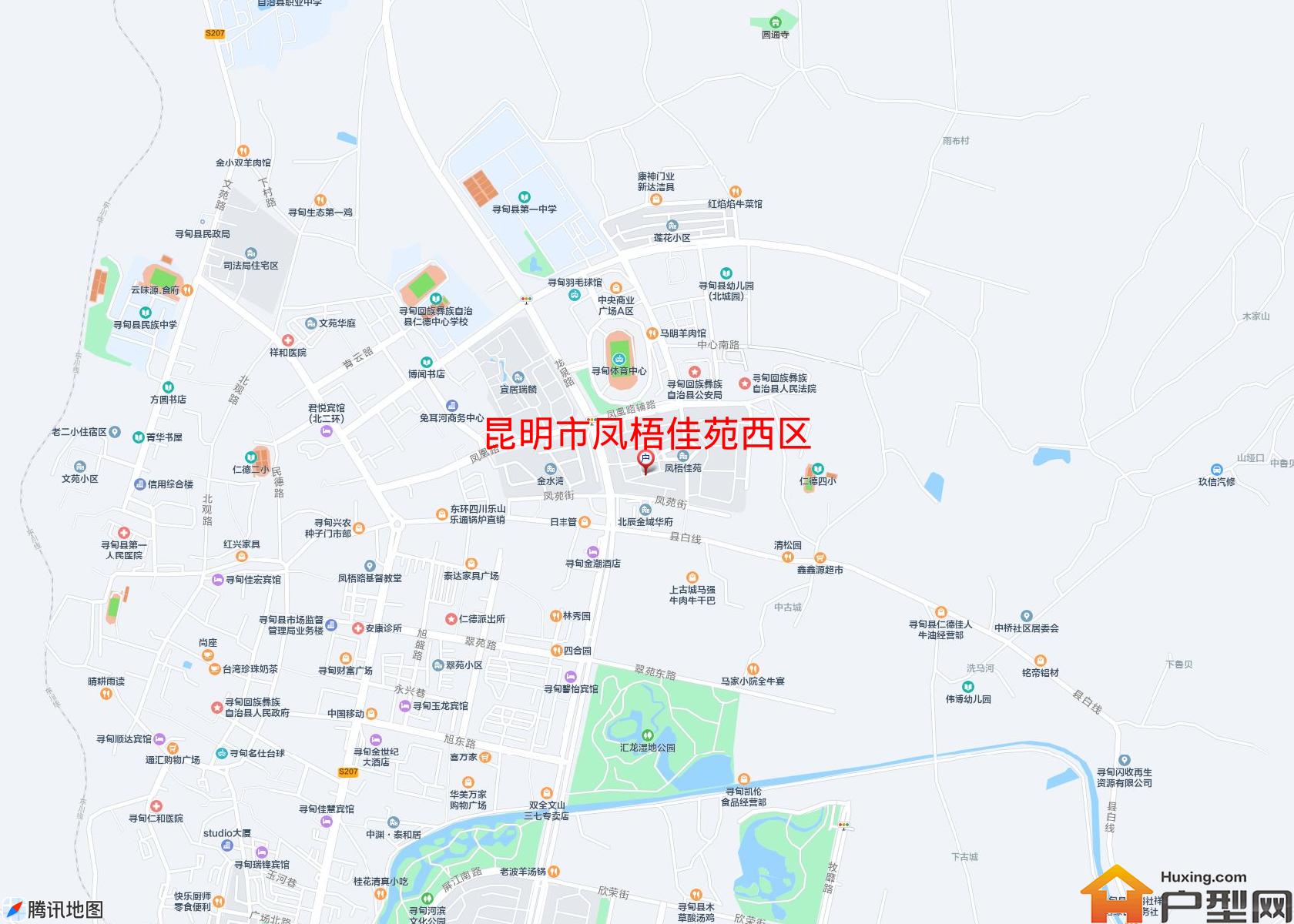 凤梧佳苑西区小区 - 户型网
